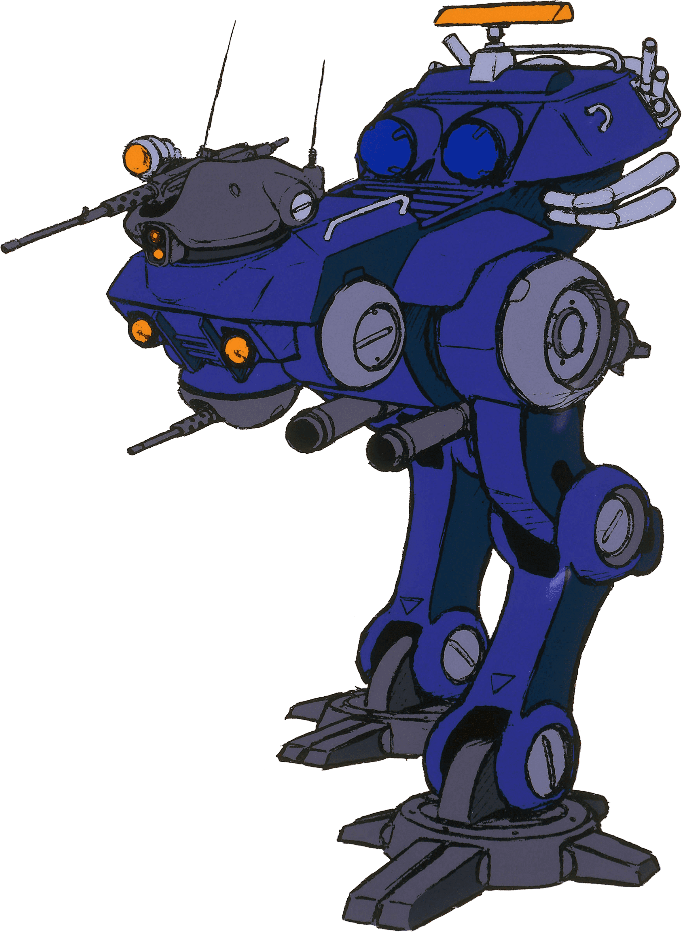 ザブングル、ジロン、戦闘メカ、ウォーカーマシン、ジロン・アモス、ウォーカー・ギャリア ブラン・タイプ