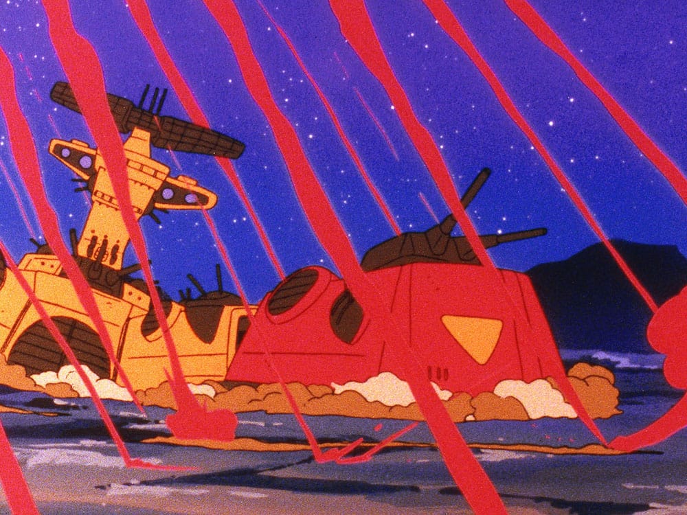ザブングル、ジロン、戦闘メカ、ウォーカーマシン、ジロン・アモス、ウォーカー・ギャリア 「あとは野となる大破壊」