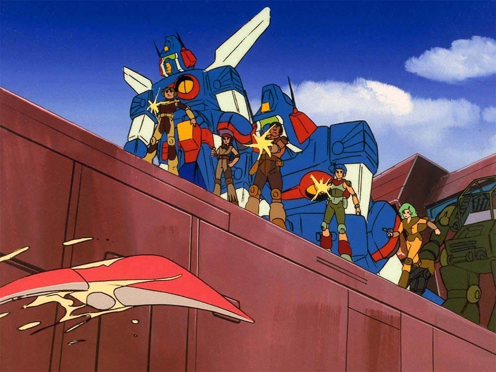 ザブングル、ジロン、戦闘メカ、ウォーカーマシン、ジロン・アモス、ウォーカー・ギャリア 「泥まみれ、やけっくそ」