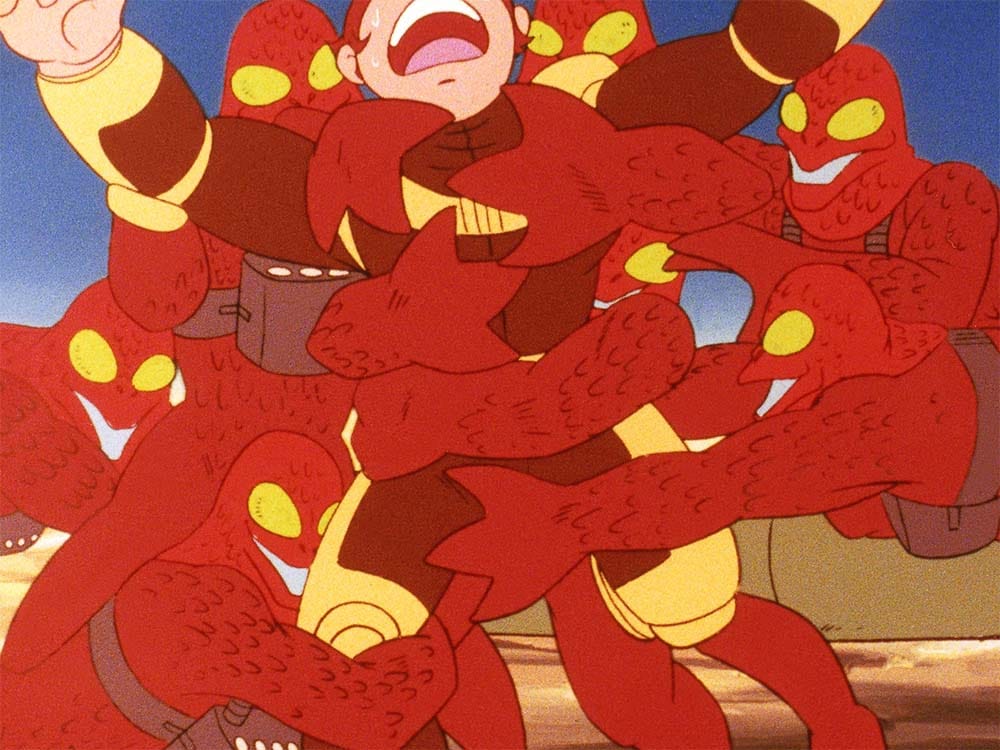 ザブングル、ジロン、戦闘メカ、ウォーカーマシン、ジロン・アモス、ウォーカー・ギャリア 「哀歌かなしく」
