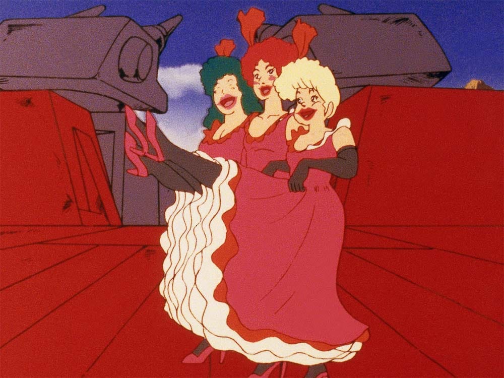 ザブングル、ジロン、戦闘メカ、ウォーカーマシン、ジロン・アモス、ウォーカー・ギャリア 「役者やのォで大勝負」