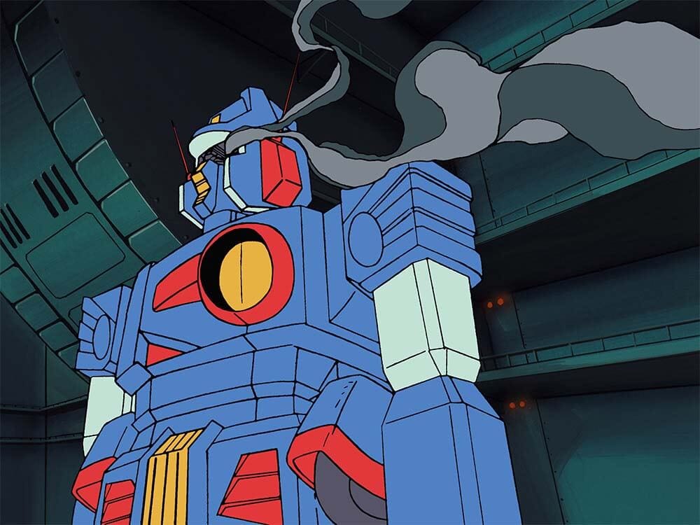 ザブングル、ジロン、戦闘メカ、ウォーカーマシン、ジロン・アモス、ウォーカー・ギャリア 「惚れて、惚れられて」